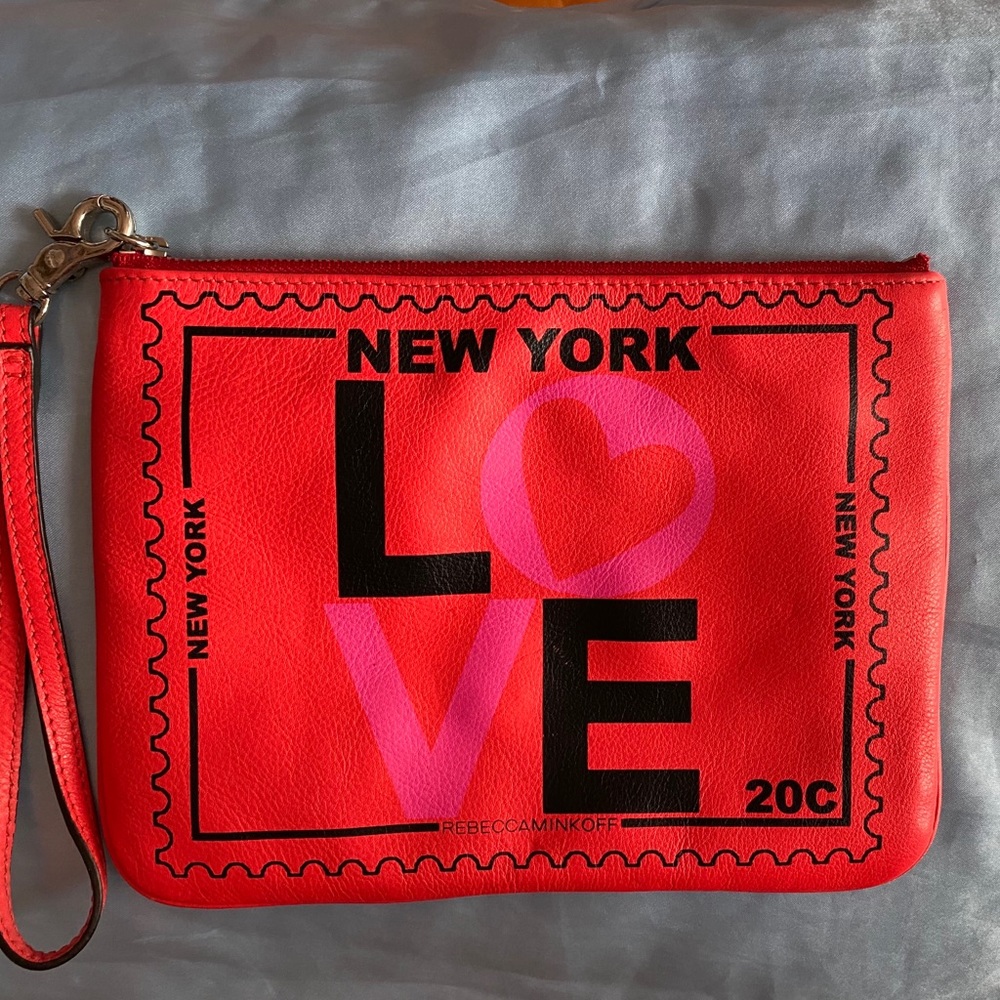 Rebecca Minkoff Leather NYC Wristlet